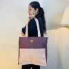 Meroon 2pocket Canvas Shoulder Bag